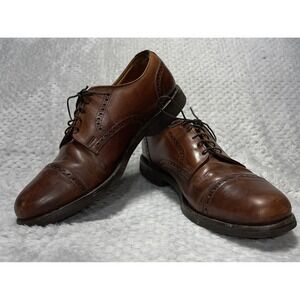 Allen Edmonds Men's Sz 11 Cap Toe Loafers Used Brown